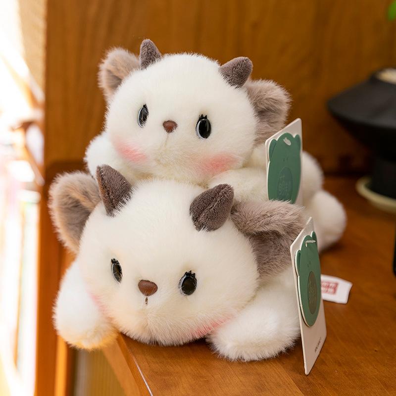 Pocket Treasure Cat Panda Doll Puppy Plush Toy Children's Table with Small Doll Doll