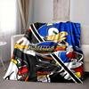 1Pc Sonic Adventure Cover Art Blanket Soft And Comfortable Casual Warm Camping Travel Christmas Halloween Xmas Gift M929467