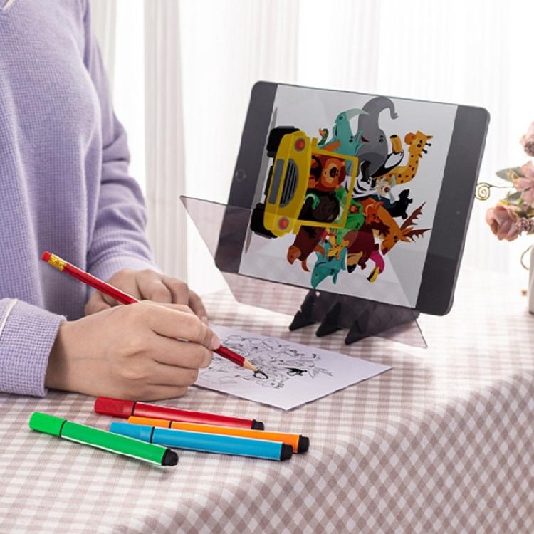 Adjustable Plastic Art Projector Tool Portable Optical Projection Board Set For Home Classroom and Travel Sketching
