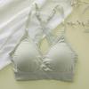 Cross Beauty Back Wrapped Chest Lace  Seamless Tube Top Sexy Bra
