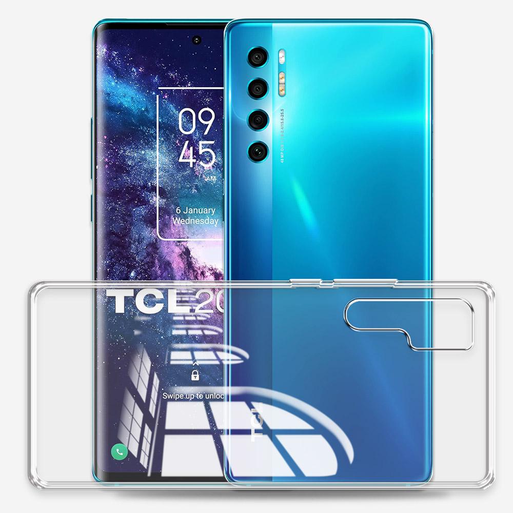 Für TCL 20 Pro 5G T810H Hülle Klare Weiche Silikon TPU Handyhülle Für TCL 20 5G Transparente Stoßfeste Hülle Für TCL 20 SE Hülle