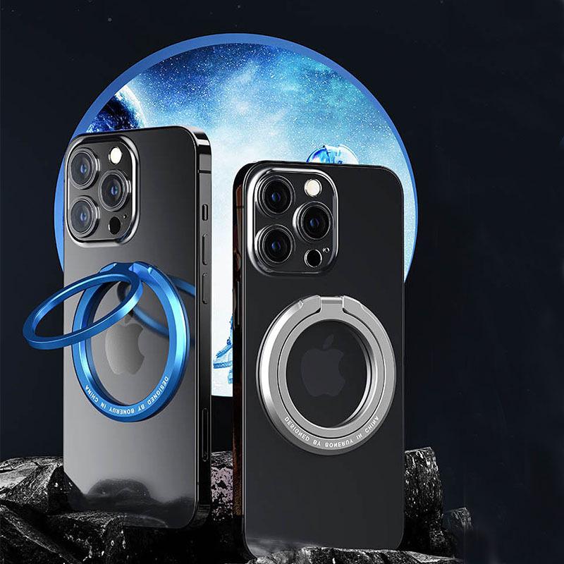 Ultra-thin MagSafe Magnetic Rotating Ring Stand Holder