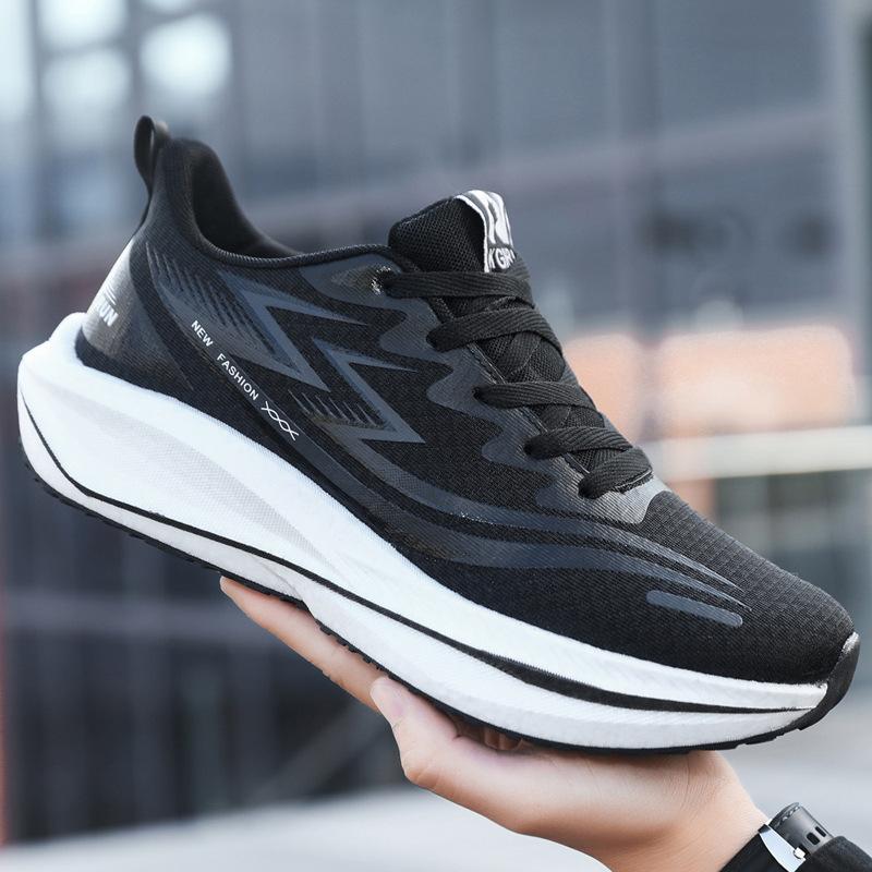 

New cold sticky fashion really explosive outsole running shoes light breathable candy color student soft sole 36