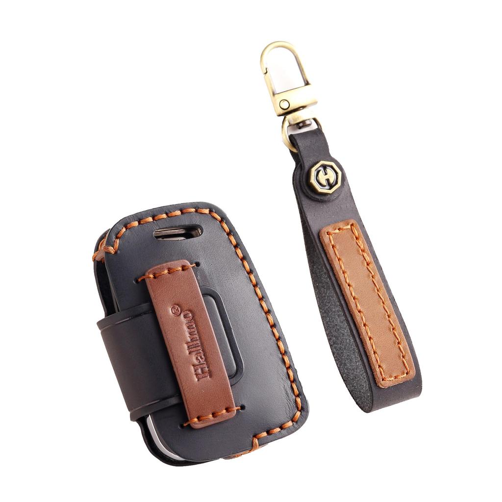 Volkswagen Key Cover: Leather Folding Case for Tiguan, Lavida, Sagitar, Bora (2017)