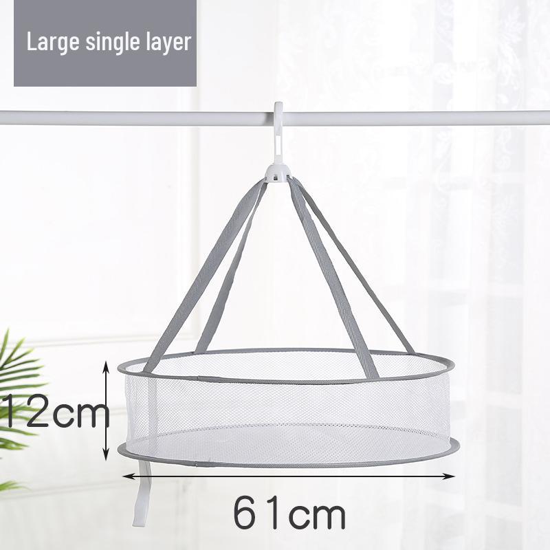 Matcha Color Single/Double Layer Drying Basket for Clothes, Underwear, Sweaters, Flat Drying Rack, Sock Drying Basket