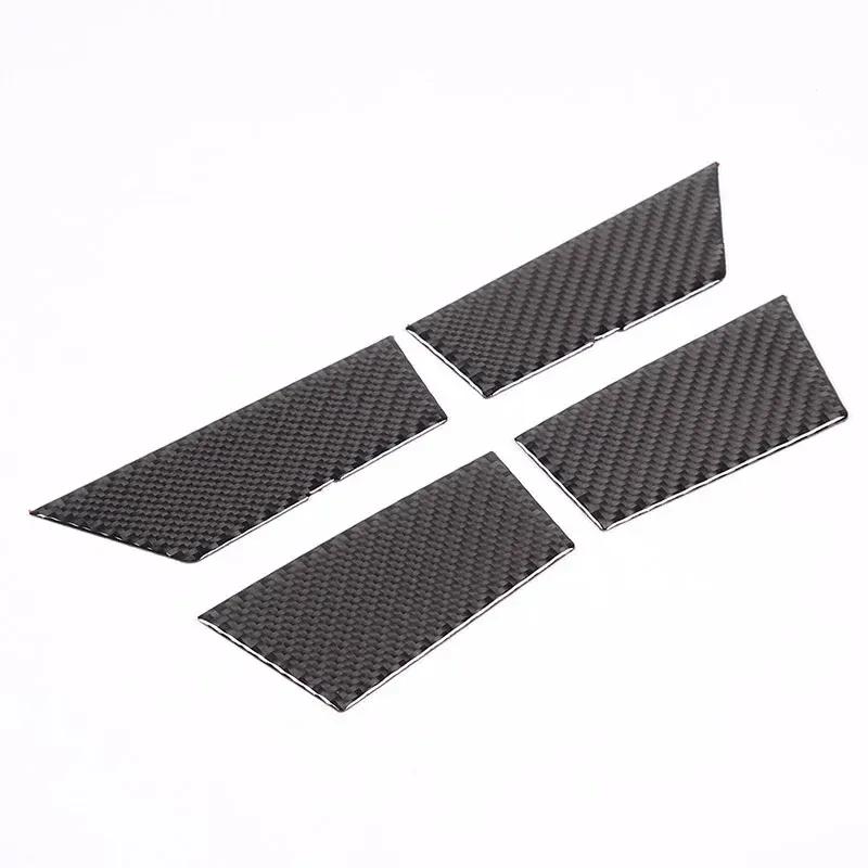 For BMW 5 Series G60 2024+ Soft Carbon Fiber Car front Door Storage Box Slot Pad Sticker Interior Protection Accessories 2Pcs