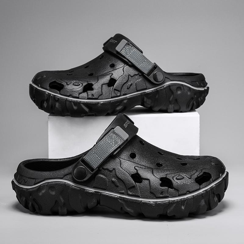 Men Clogs Slippers Summer New EVA Soft-soled Slides Sandals Indoor Outdoor Walking Beach Shoes Mens Shoes Big Size 46 47