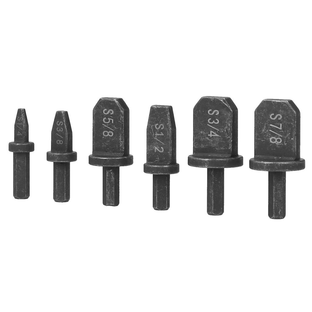 6 st/set Elektrisk borrmaskin Rörvidgare Luftkonditionering Flänsningsverktyg Reparationssats