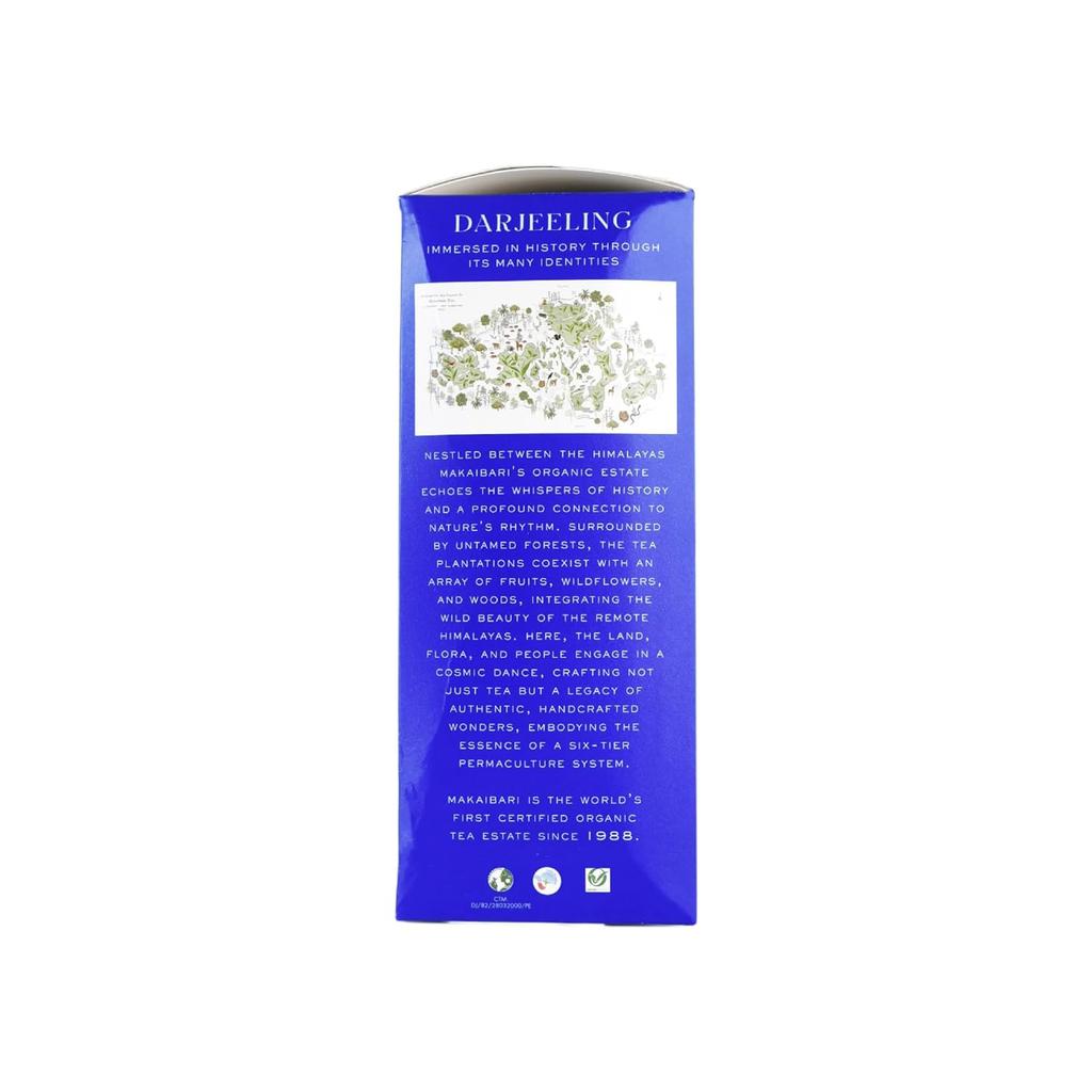 Makaibari Darjeeling Roasted Black | 500 Gms Loose Leaf Tea | Roasted Black Tea | Monocartoon Tea Pack | Strong Tea