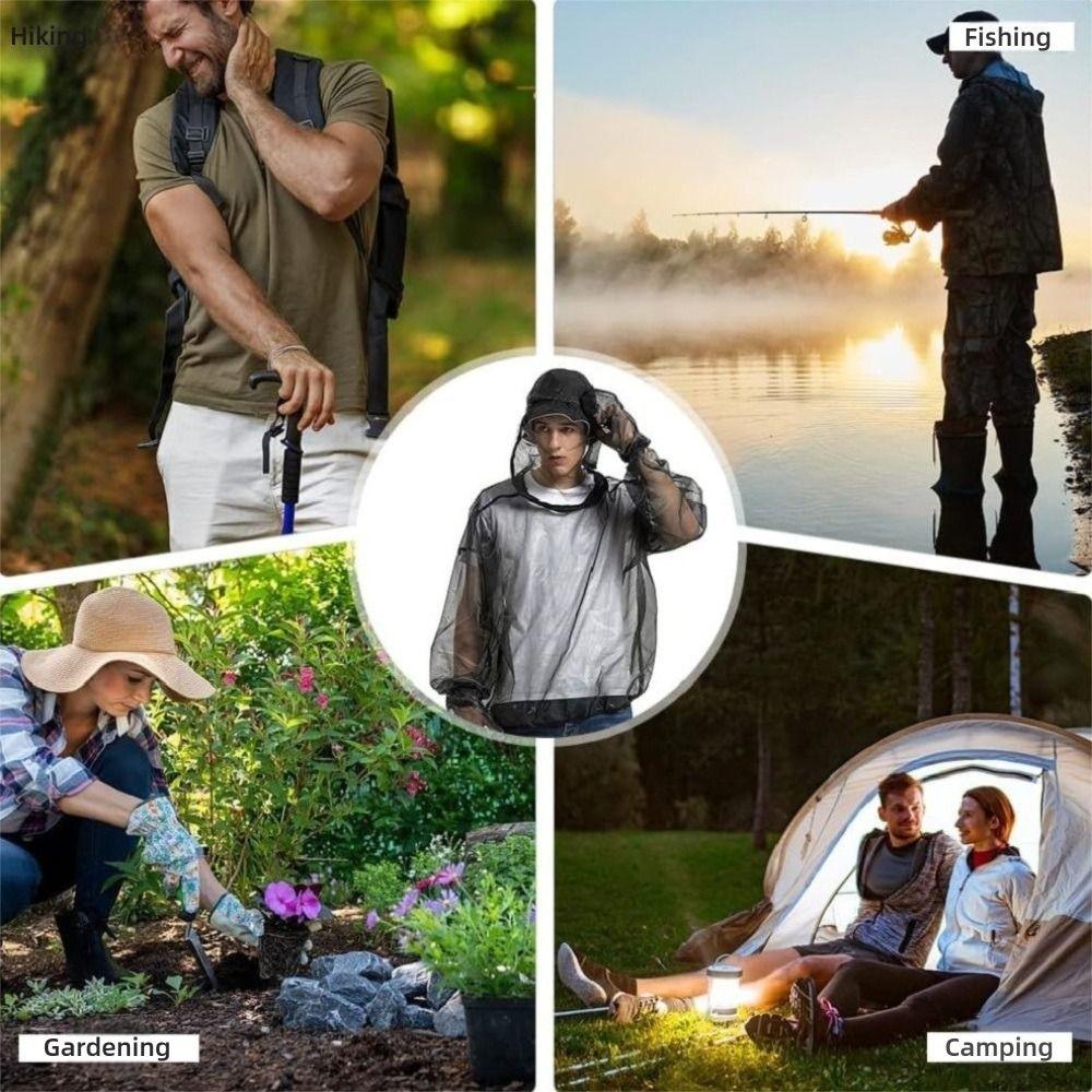 Leichter Mückenschutzanzug Ultrafeines Netz Mückenkleidung Neue Netzjacke Outdoor