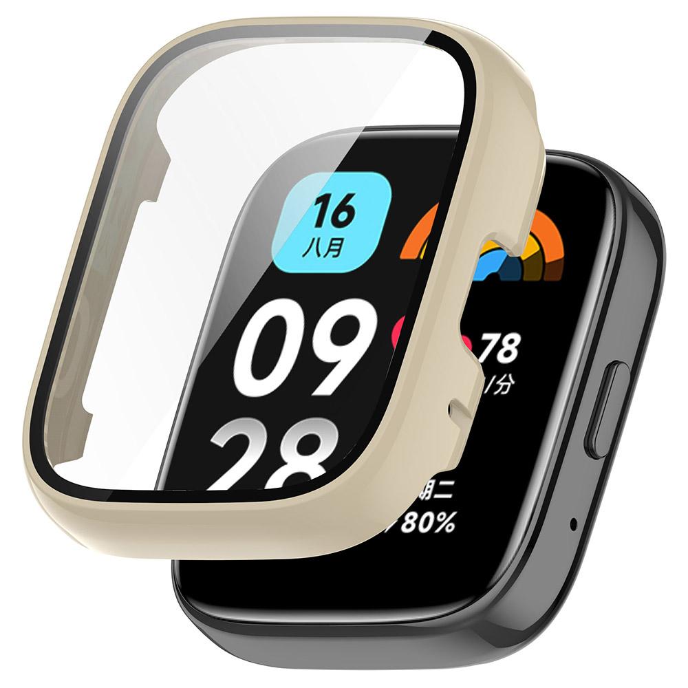 PC+Glass Protective Case For Redmi Watch 3 Active/Lite Full Screen Protector Shell Bumper Cover