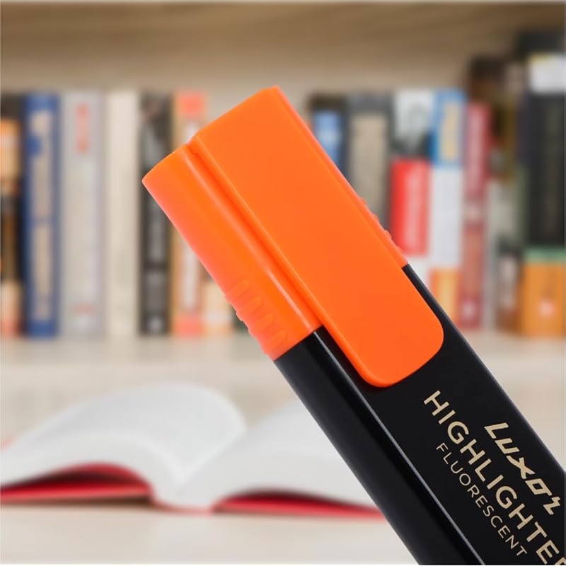 

Luxor Highlighter Fluorescent | Assorted | Set Of 5 | Versatile: School, Home & Office | Perfect For Professional & Stud 51