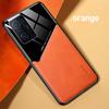 Pouzdro pro xiaomi 11t pro kožená textura kryt s magnetickým držákem do auta pro xiaomi 11t mi11t mi 11 t pro xiaomi11t měkký rám ochrana coque