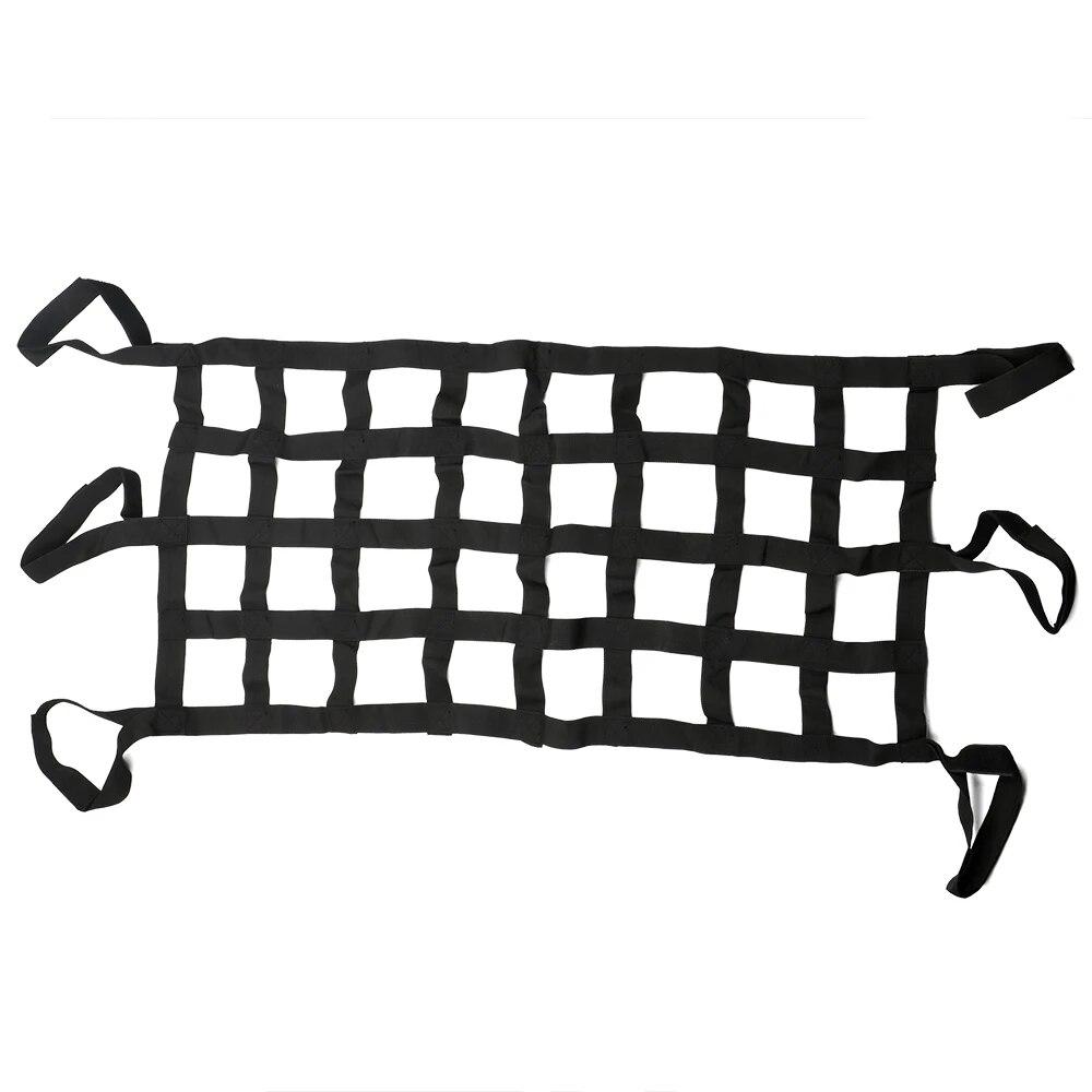 Car Roof Storage Net Retrofit Accessories Multifunction For Jeep Wrangler Tail Box Net Mesh Cargo Net