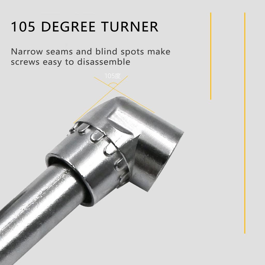 Angle Tool Screw Center With Multi-function Curved Screwdriver Bit, Angle Tool Screw Center With Multi-function Curved Screwdriver Bit