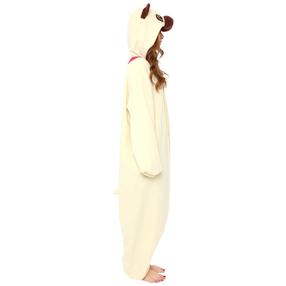 SAZAC Fleece Pug Kigurumi 2751