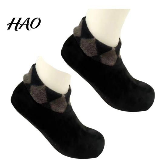 Winter Socks Short Thick Cozy Wear Tube Non-slip Foot Cover Women Keep Warm Soft Men Coral Fleece for Indoor Outdoor Clothing Accessories