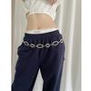 Metal Circle Waist Chain For Women Summer Jewelry With Hook Closure For Casual Wear