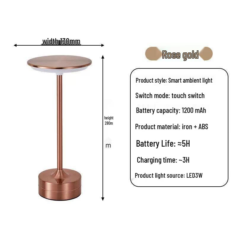Nordic Atmosphere Creative Outdoor Camping Table and Night Light Lamp