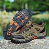 2021 Spring/Autumn Men's Low-Top Outdoor Hiking Shoes - Large Size Lace-Up for Off-Road Travel.
