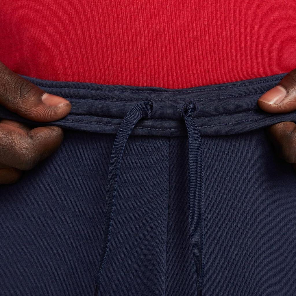 Nike Knitted Sweatpants Men's Obsidian Color Moderate Slim Fit Pants DM3148-451