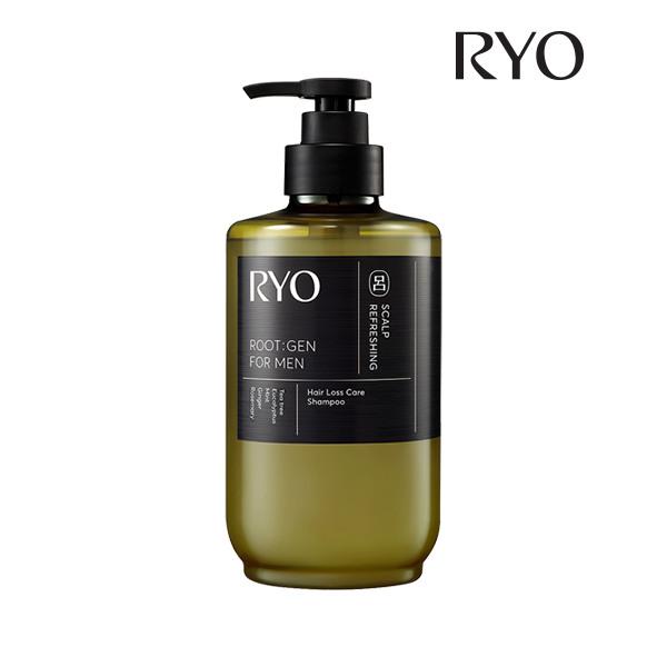 RYO Rootzen Hair Loss Shampoo Mildly Acidic Protein Vegan Scalp Men s Tea Tree & Eucalyptus Scent, 515ml, 1 Count