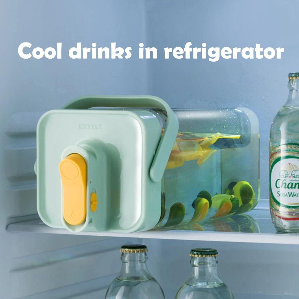 2.3L/3.5L Cold Water Bottle Drinking Bottle Tea Water Kettle New Water Bottle with Faucet