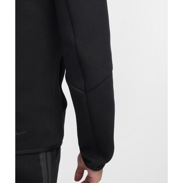 Nike Sportswear Tech Fleece Windrunner Hooded Solid Color Comfortable Fashion Jacket Men Jacket Black HV0950-010