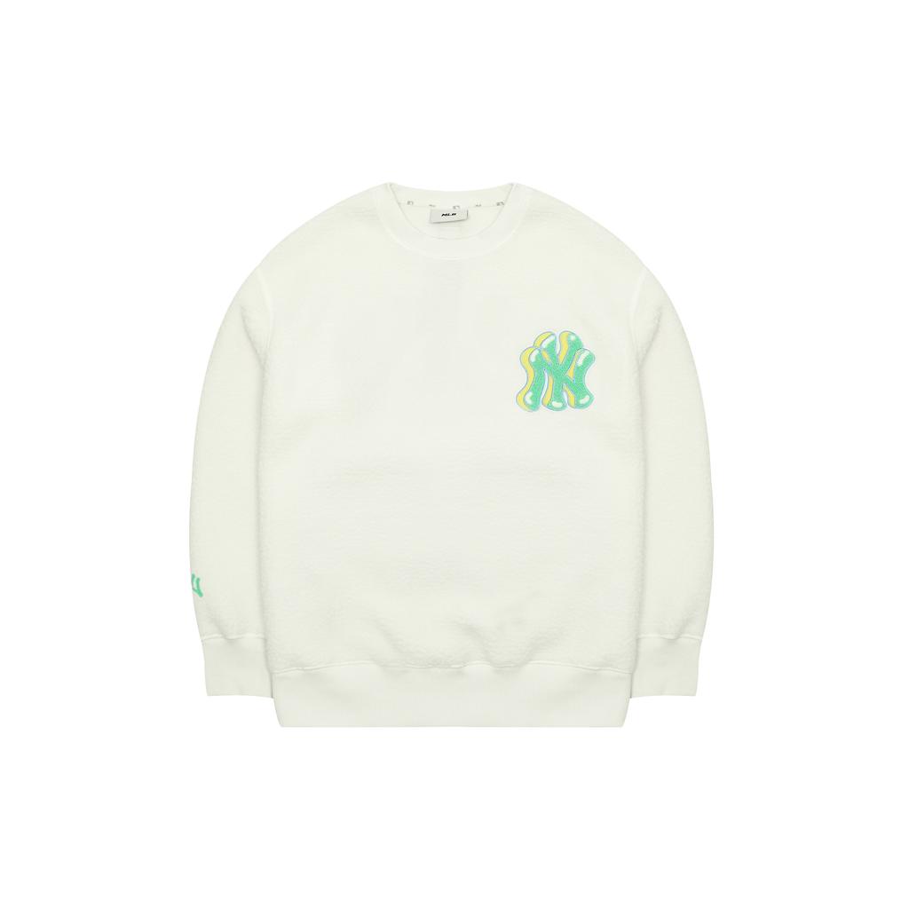 New MLB Like Series Sweatshirts Unisex Cream 3AMTL0326-50CRS