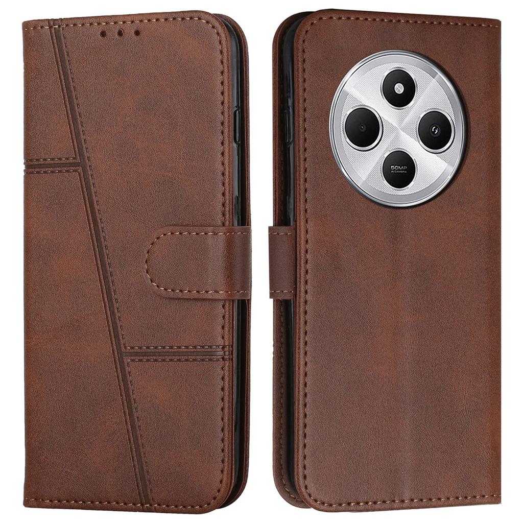 For Xiaomi Poco C75 4G/Redmi 14R 5G/14C 4G Case Stand Flip Protective Leather Phone Cover