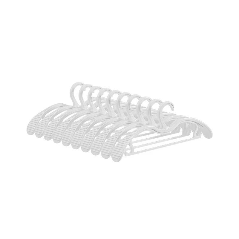 Ermo Swan Neck Short Hanger: Wrinkle & Shoulder Mark Prevention, Space-Saving Design.