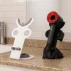 Punch Free Hair Dryer Holder 3-In-1 Desktop Magnetic Holder Durable Bathroom Organizer  Hotel