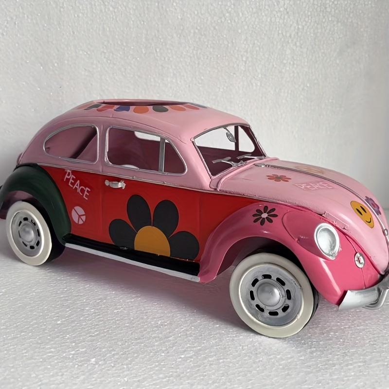 1pc Retro Iron Art Creative Industrial Style Bus Tissue Box Living Room Desktop Decoration Dining Room Paper Box Shooting Props