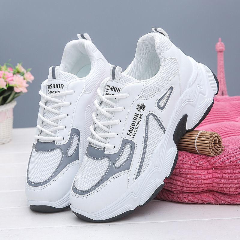 Women's shoes 2025 new dad shoes children's casual versatile breathable sports shoes spring and summer running shoes