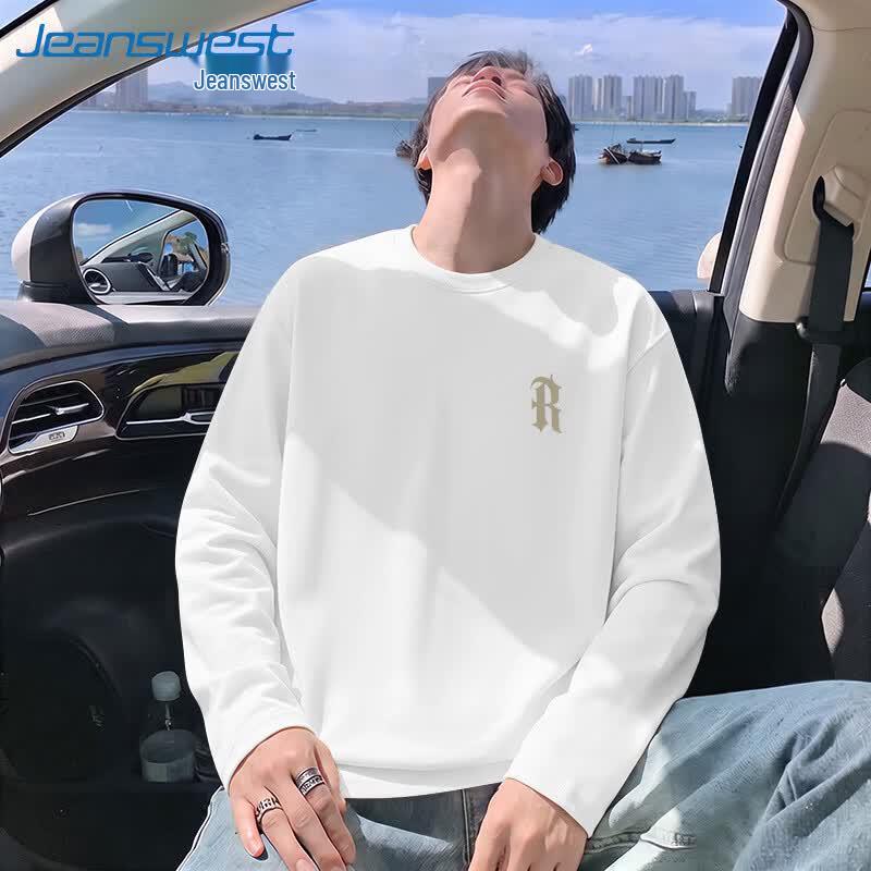 Jeanswest Men s 2026 Autumn Heavyweight Long Sleeve T-Shirt 2XL