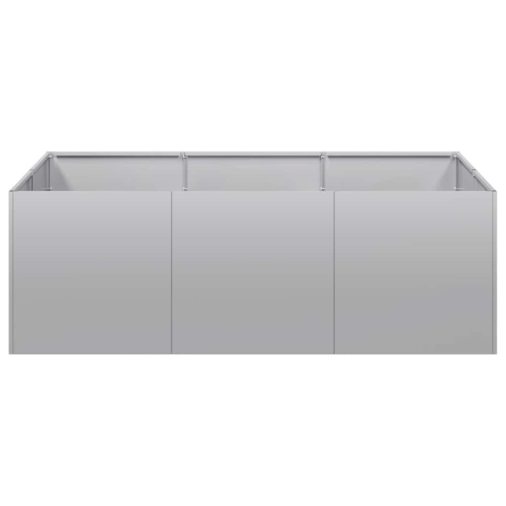 Planter Box 120x80x40 cm Galvanized Steel