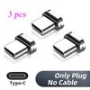 Magnetic Cable 3A USB Magnetic Phone Charger Data Cord USB Type C Cable Magnet Fast Charging Cable Micro USB Charge Wire