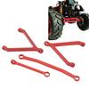 RC Chassis Links Steering Tie Rods Aluminum Alloy Upgrade Parts for FMS FCX24 1Celsius24 Crawler