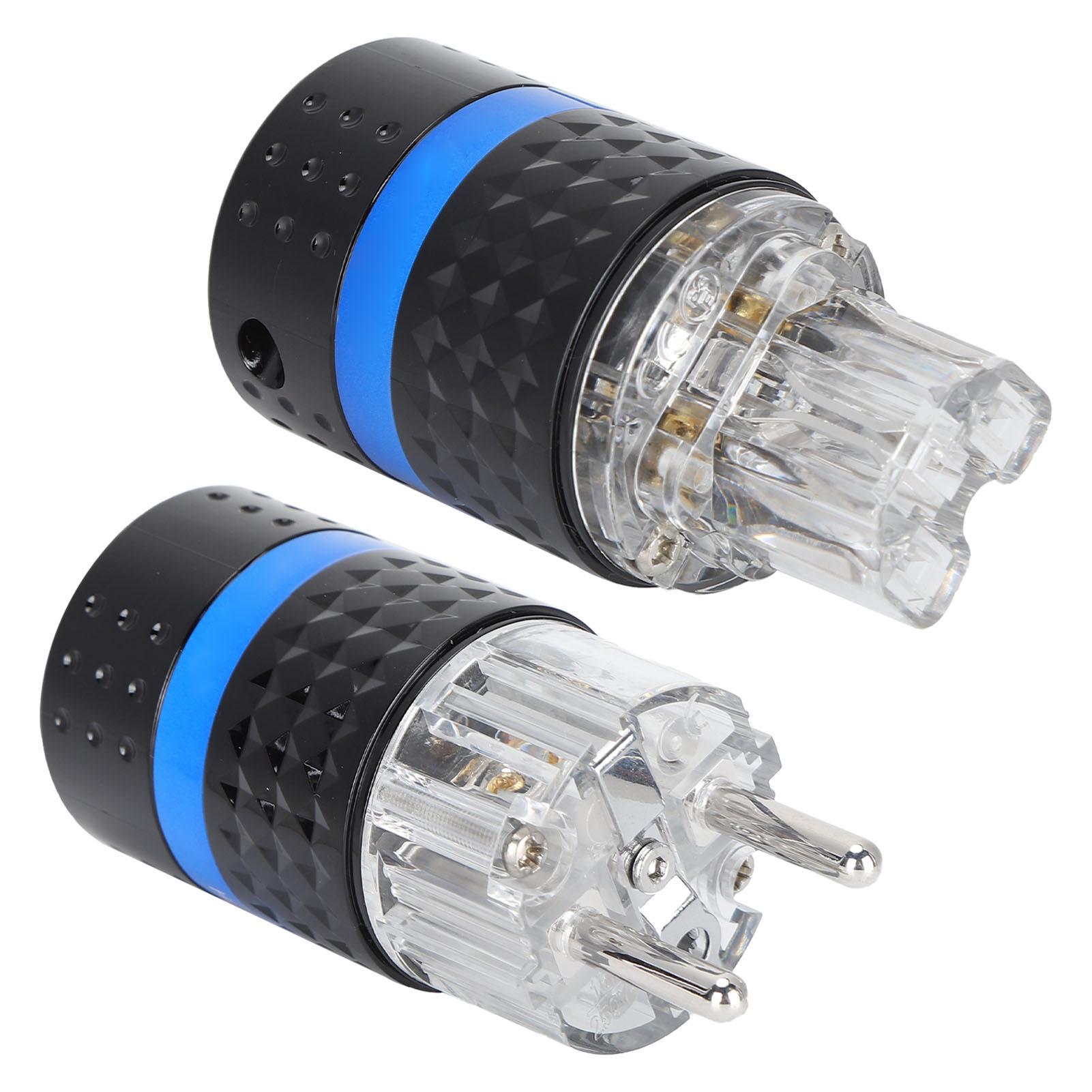 

Разъем питания Monoso из чистой меди с родиевым покрытием, прозрачный o Разъем питания (E103RF103R