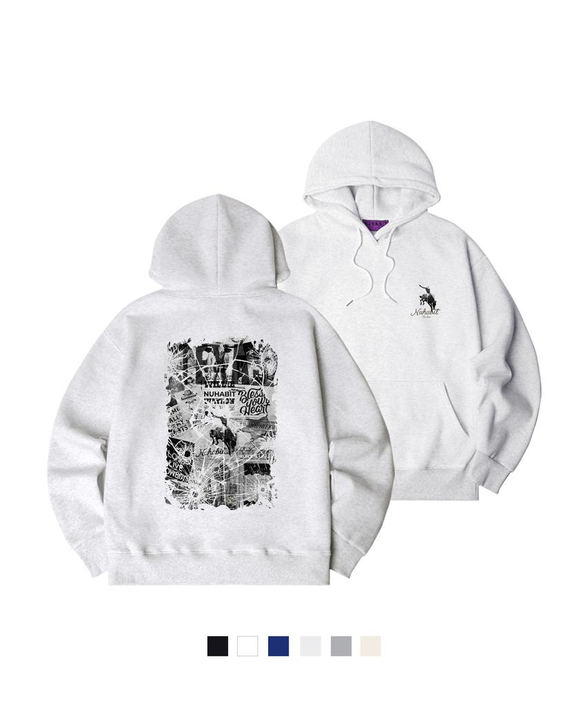 N/H Texas Oversized Fleece Hoodie (Soh4-4Nh1246)