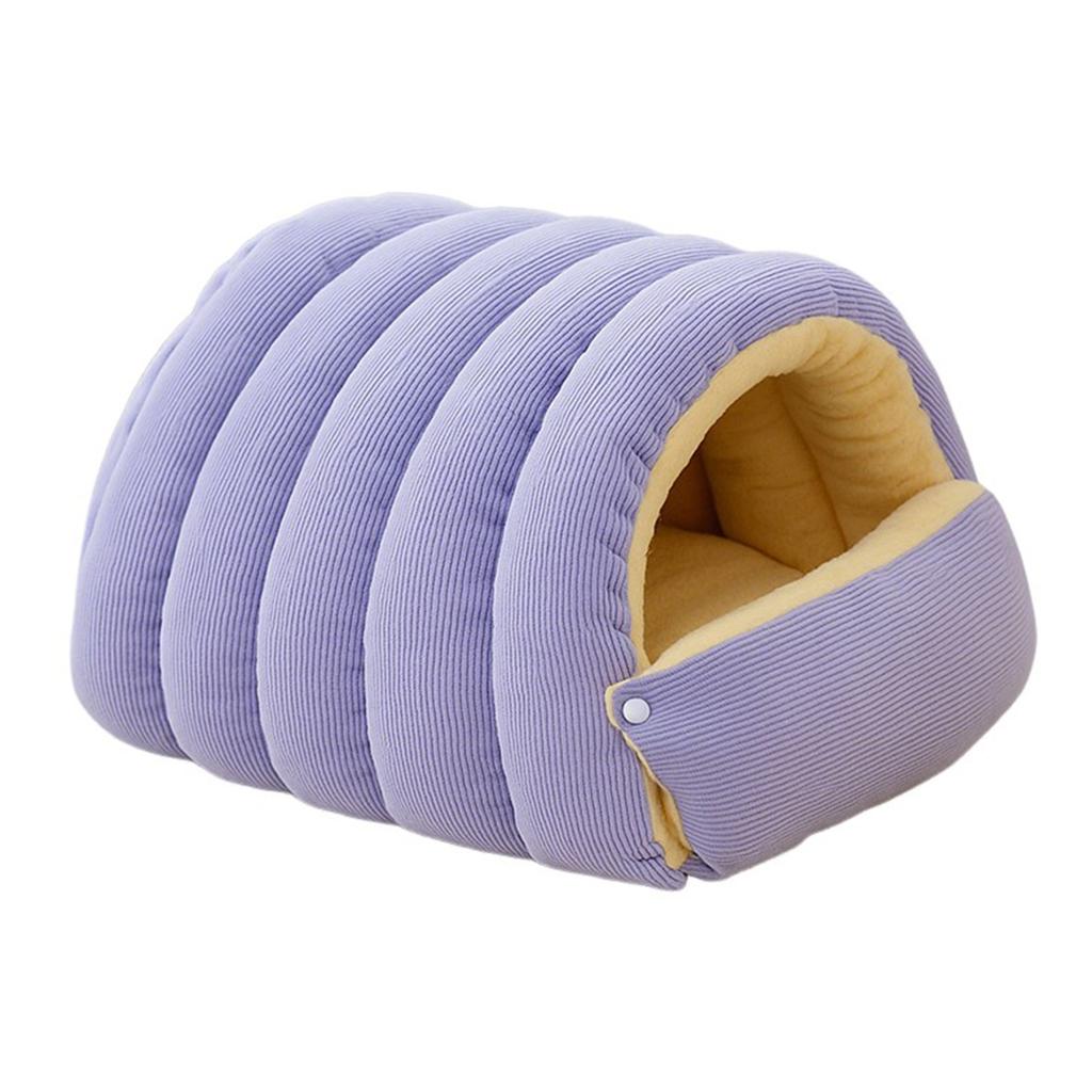 Plush Thickened Cat Bed Removable Washable Ultimates Warmth Comfort With Plush Thickening For Small Medium Pet