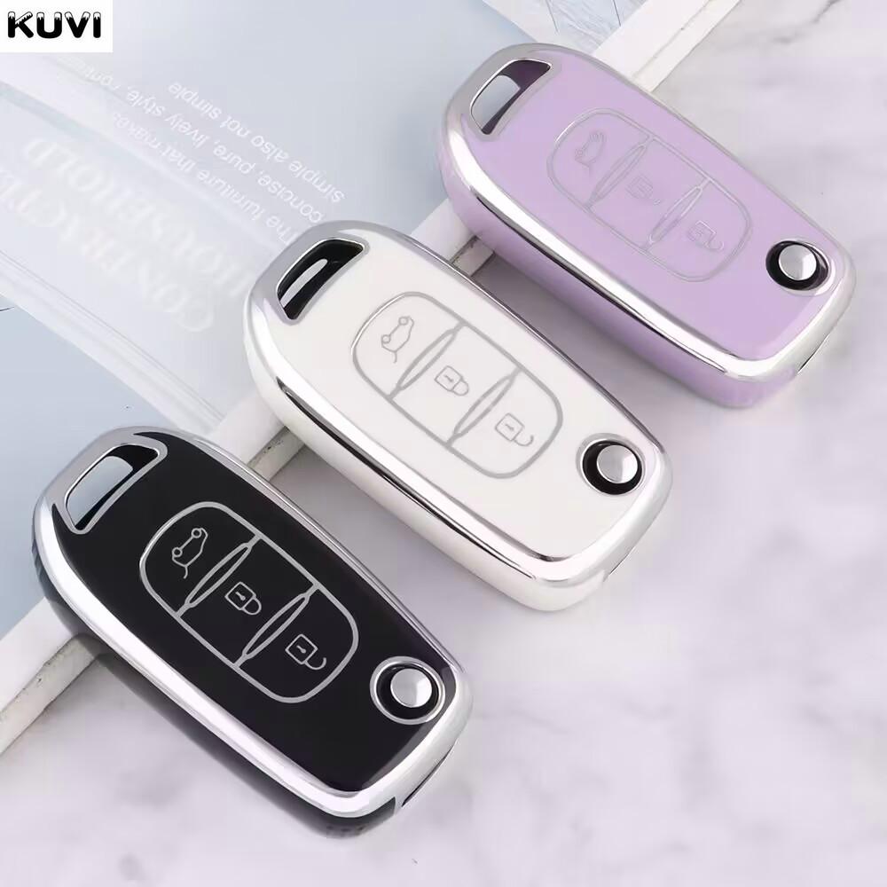 TPU Auto Klappschlüssel Hülle Schale Für Renault Kwid Kadjar Captur Megane Sandero Stepway Logan Clio 5 Arkana