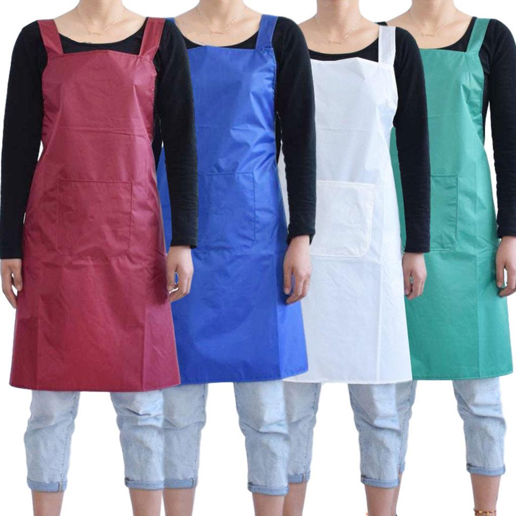 Zástěra Plná Nová Kuchyň Kuchař Bez rukávů Nastavitelná Zástěry Čištění Čisticí Pomocník Muži Vaření Univerzální Tesařství