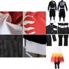 Hochwertiges Demon Slayer Kimetsu No Yaiba Rengoku Kyoujurou Cosplay Kostüm Kimono Robe Anzug Perfekt für Halloween und Partys