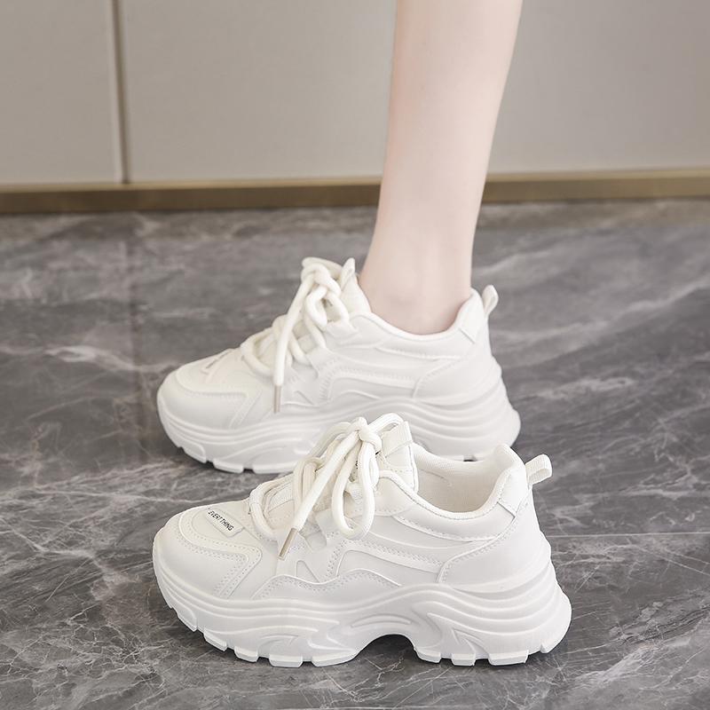 Dad Shoes Spring and Autumn New Thick-soled Small-size Student Sneakers