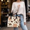 Autumn Print Tote Bag Fashion Large Capacity Casual Shoulder Bag for Daily Use Shopping Travel