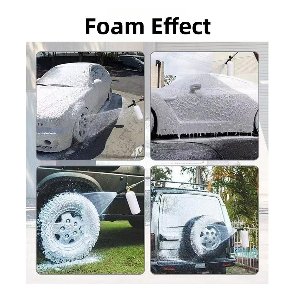 Adjustable Quick Connect PA Foam Sprayer Tool For High Pressure Cleaning Tool Car Wash Snowflake Foam Spray-Gun