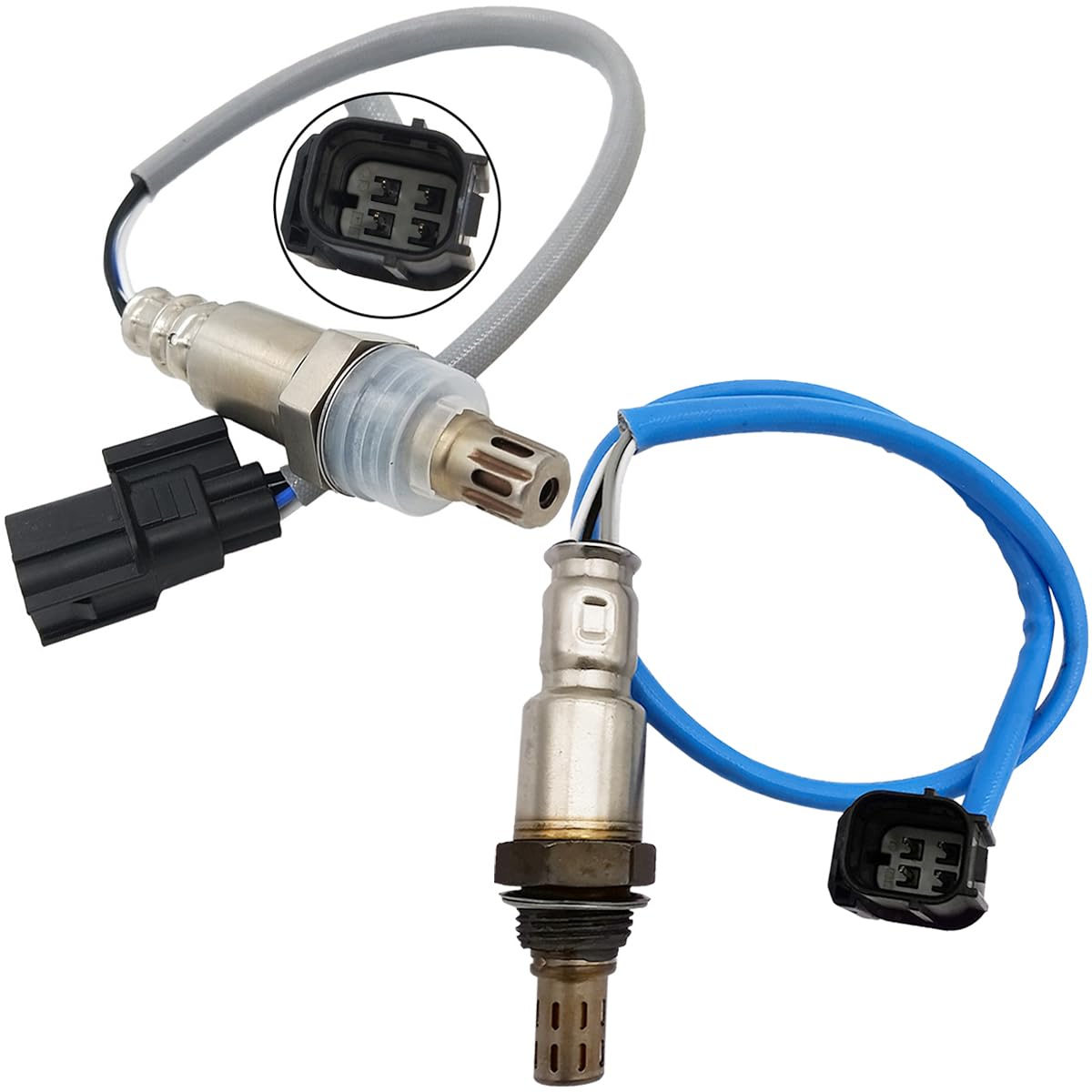 2Pcs 234-9061 234-4351 Upstream Downstream Oxygen O2 Sensor for Acura RDX 2.3L L4 2007 2008 2009 2010 2011 2012 36531-RWC-A01 36531-RWC-A02
