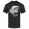 Reel Cool Dad Tshirt Fish Fishing Fisherunisex Camping Fathers Day Gift Tee Shirt