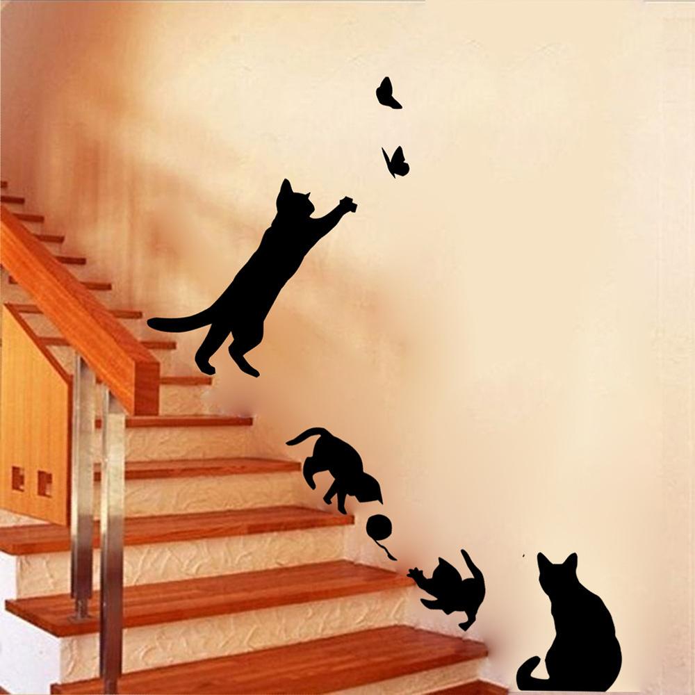Siamese Cats Wall Decals - Stickurz